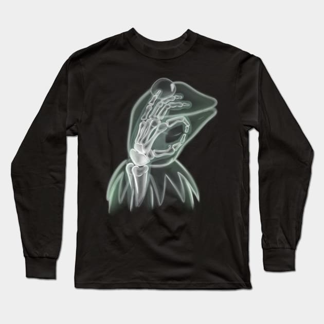 The Kermit troll Long Sleeve T-Shirt by MarianoSan